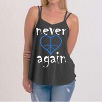 Never Again End Gun Violence Tribute Women's Strappy Tank