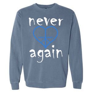 Never Again End Gun Violence Tribute Garment-Dyed Sweatshirt