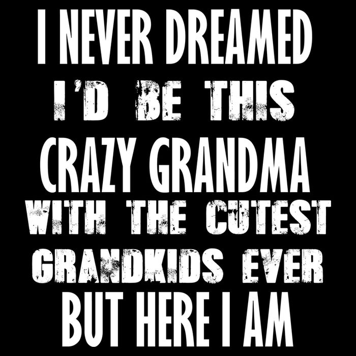 Never Dreamed I'd Be A Crazy Grandma Cooling Performance Long Sleeve Crew