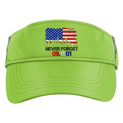 Never Forget 09.11.01 Adult Drive Performance Visor