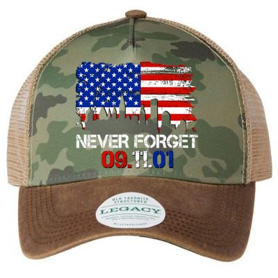 Never Forget 09.11.01 Legacy Tie Dye Trucker Hat