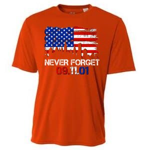 Never Forget 09.11.01 Cooling Performance Crew T-Shirt