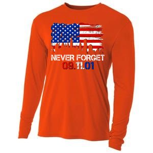 Never Forget 09.11.01 Cooling Performance Long Sleeve Crew