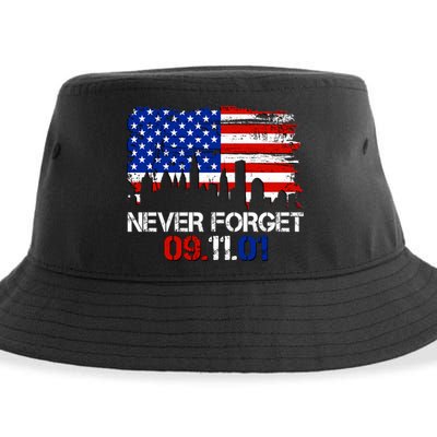 Never Forget 09.11.01 Sustainable Bucket Hat