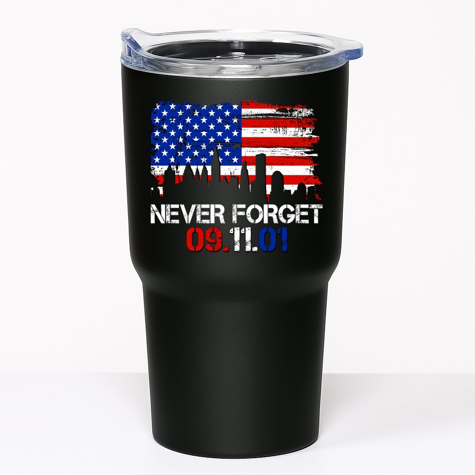 Never Forget 09.11.01 Tumbler