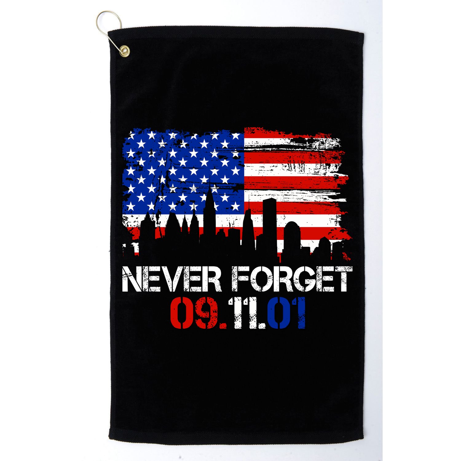 Never Forget 09.11.01 Golf Towel