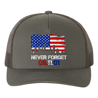 Never Forget 09.11.01 Yupoong Adult 5-Panel Trucker Hat