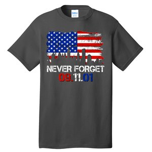 Never Forget 09.11.01 Tall T-Shirt