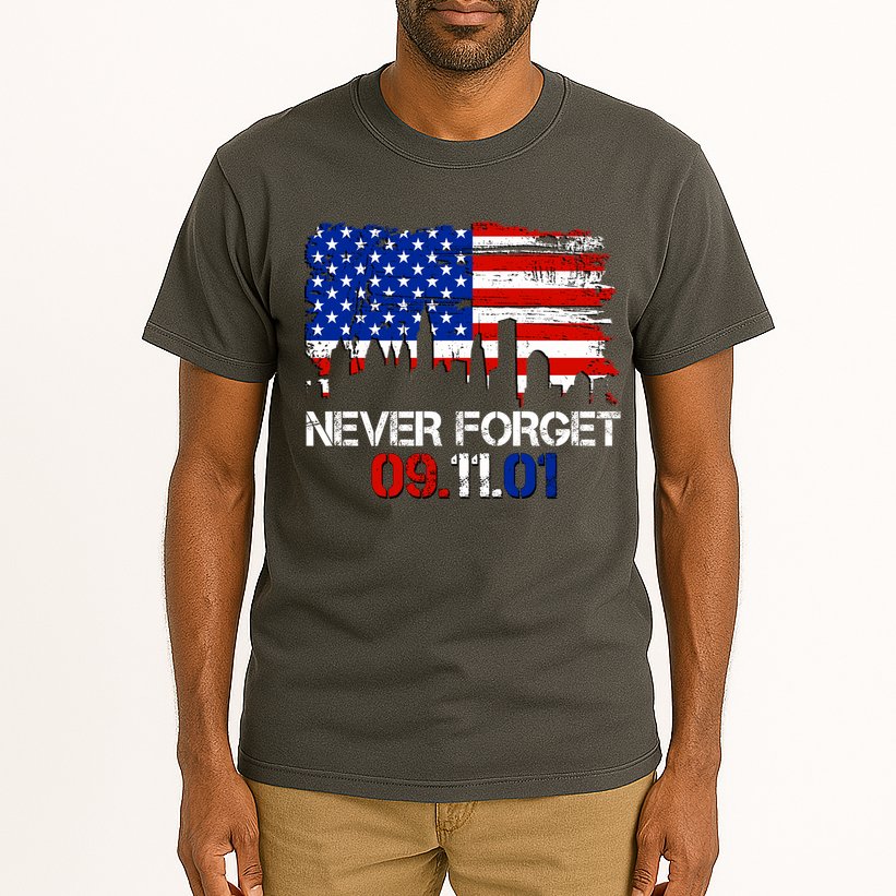Never Forget 09.11.01 Tall T-Shirt