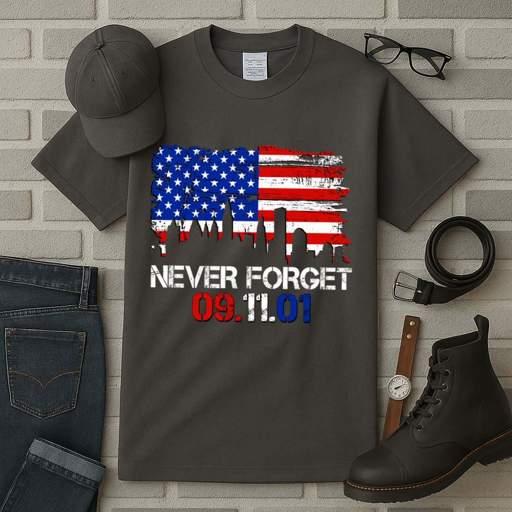 Never Forget 09.11.01 Tall T-Shirt