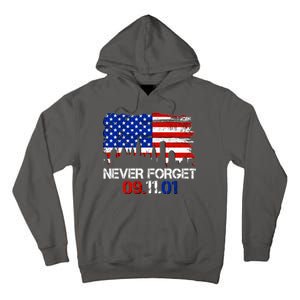 Never Forget 09.11.01 Tall Hoodie