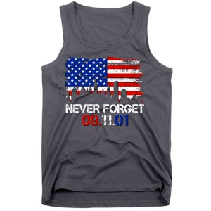 Never Forget 09.11.01 Tank Top