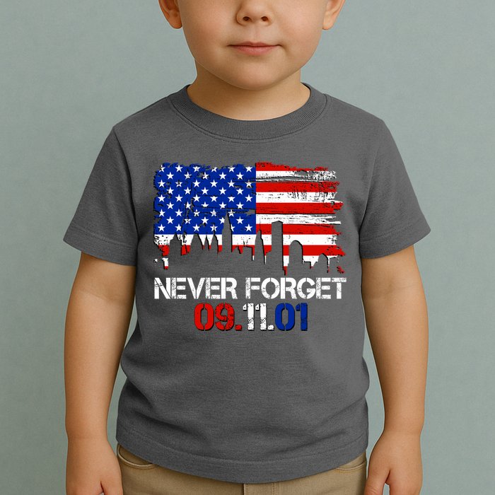 Never Forget 09.11.01 Toddler T-Shirt