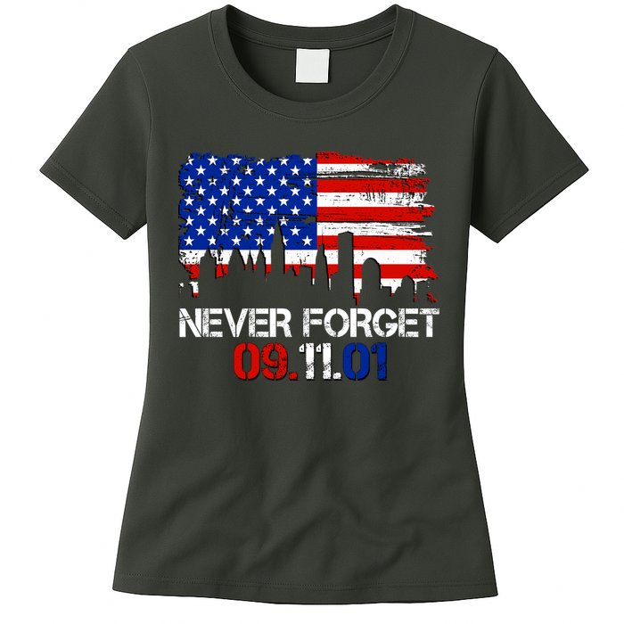 Never Forget 09.11.01 Womens T-Shirt