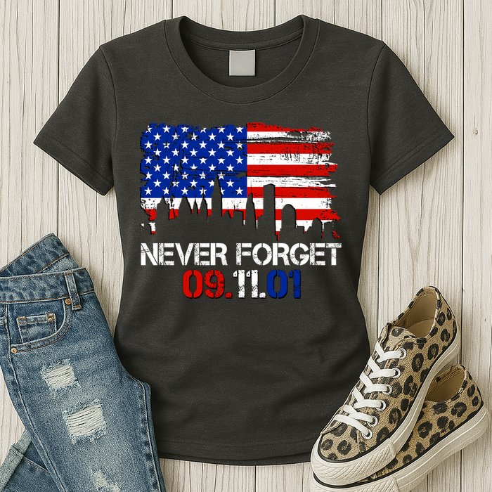 Never Forget 09.11.01 Womens T-Shirt
