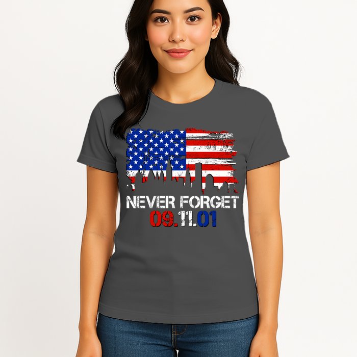 Never Forget 09.11.01 Womens T-Shirt