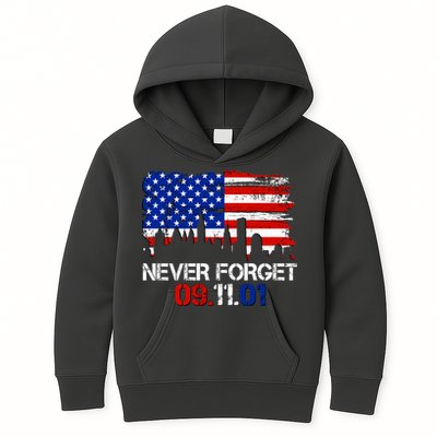 Never Forget 09.11.01 Kids Hoodie