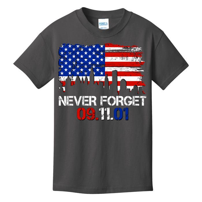 Never Forget 09.11.01 Kids T-Shirt