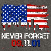 Never Forget 09.11.01 Cotton Canvas Backpack