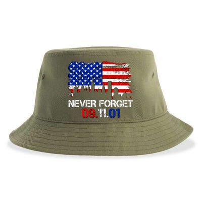 Never Forget 09.11.01 Sustainable Bucket Hat