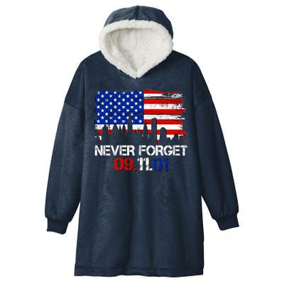 Never Forget 09.11.01 Hooded Wearable Blanket