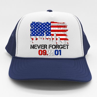 Never Forget 09.11.01 Trucker Hat