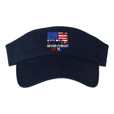 Never Forget 09.11.01 Valucap Bio-Washed Visor