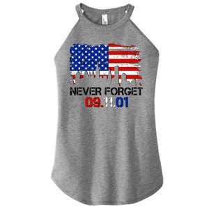 Never Forget 09.11.01 Women’s Perfect Tri Rocker Tank