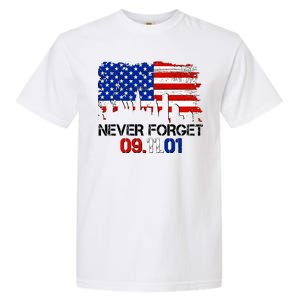 Never Forget 09.11.01 Garment-Dyed Heavyweight T-Shirt