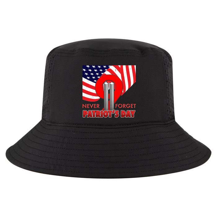 Never Forget Patriot Day 911 Cool Comfort Performance Bucket Hat