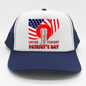 Never Forget Patriot Day 911 Trucker Hat