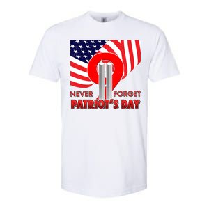 Never Forget Patriot Day 911 Softstyle CVC T-Shirt