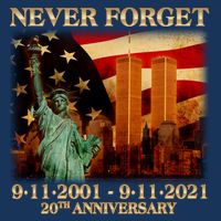 Never Forget September 11 9/11 20th Anniversary Baby Bodysuit