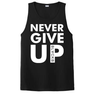 Never Give Up Black Liverpool PosiCharge Competitor Tank