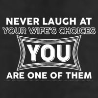 Never Laugh At Your Wife's Choices Adult Drive Performance Visor