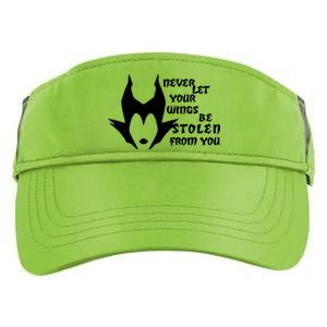 Never Let Your Wings Be Stolen Adult Drive Performance Visor