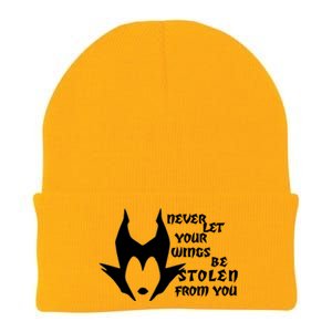 Never Let Your Wings Be Stolen Knit Cap Winter Beanie