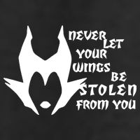 Never Let Your Wings Be Stolen 7 Panel Mesh Trucker Snapback Hat