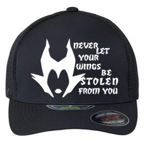 Never Let Your Wings Be Stolen Flexfit Unipanel Trucker Cap