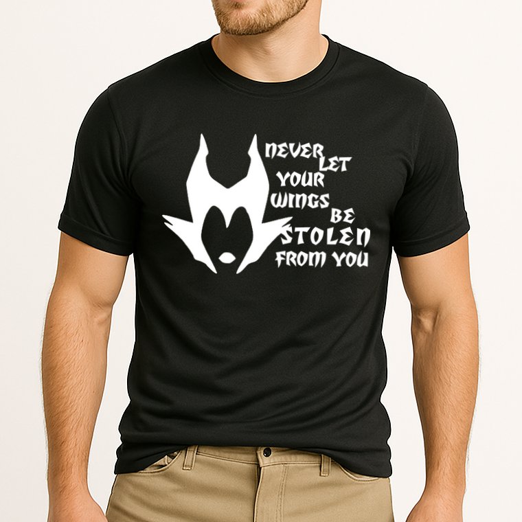 Never Let Your Wings Be Stolen Cooling Performance Crew T-Shirt