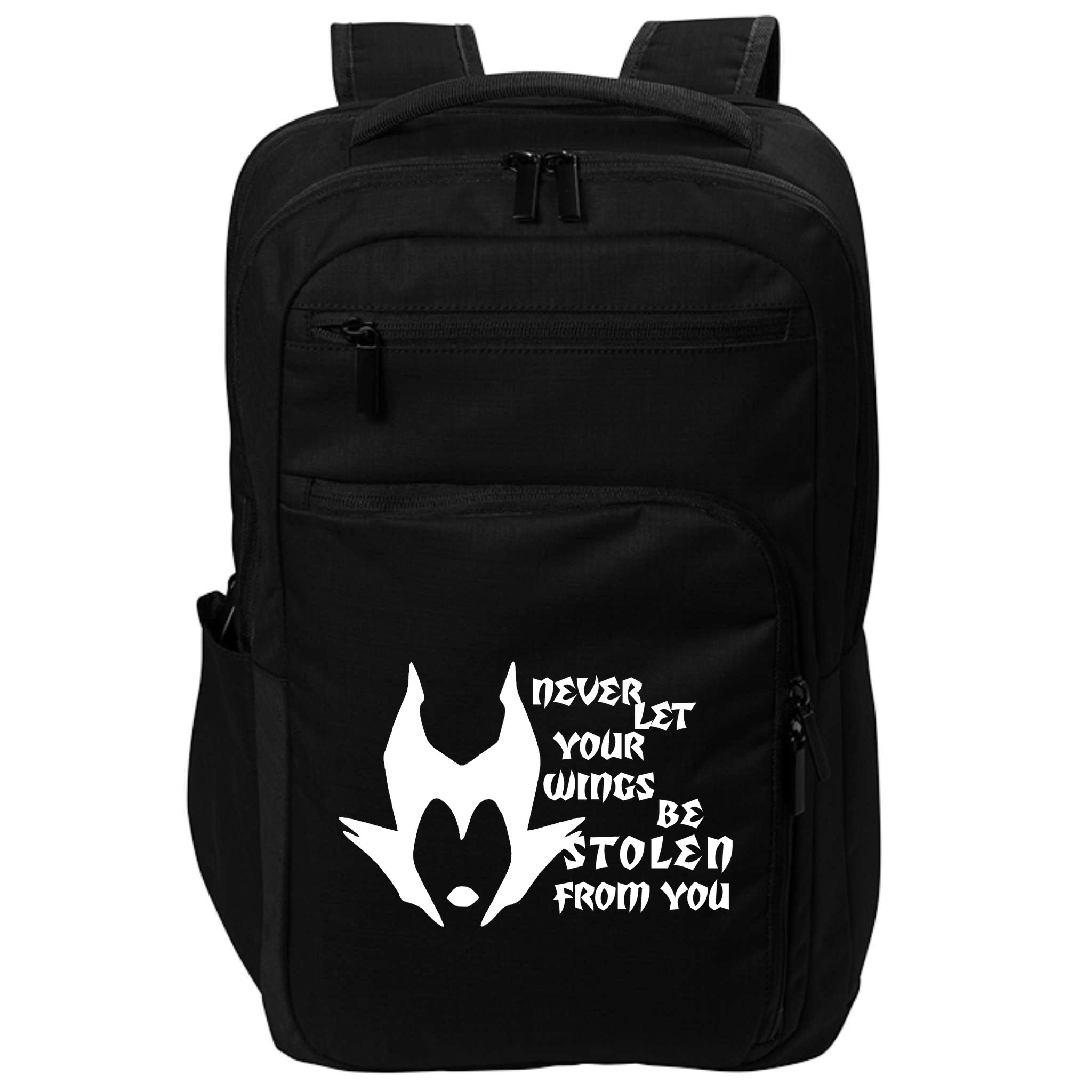 Never Let Your Wings Be Stolen Impact Tech Backpack