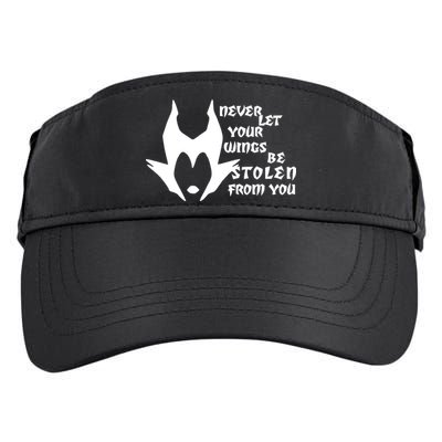 Never Let Your Wings Be Stolen Adult Drive Performance Visor