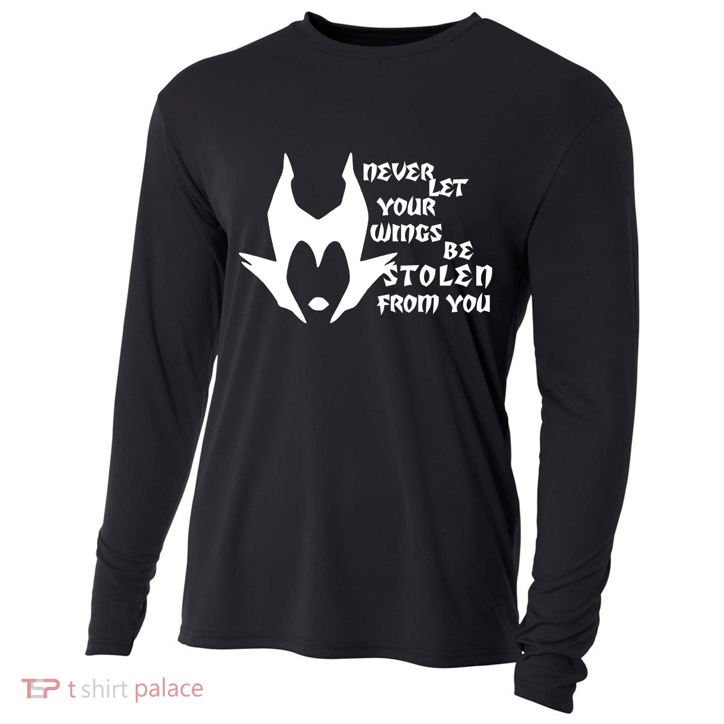Never Let Your Wings Be Stolen Cooling Performance Long Sleeve Crew