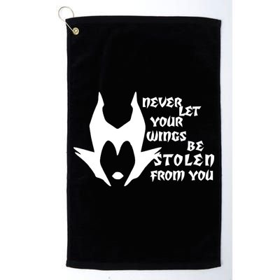 Never Let Your Wings Be Stolen Golf Towel