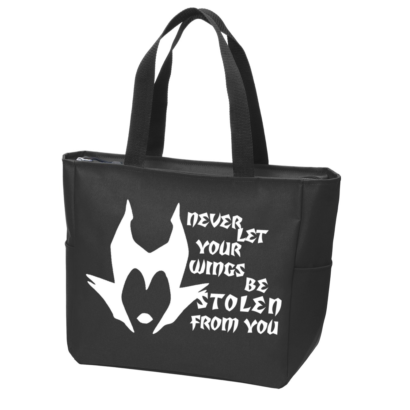 Never Let Your Wings Be Stolen Zip Tote Bag