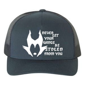 Never Let Your Wings Be Stolen Yupoong Adult 5-Panel Trucker Hat