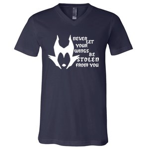 Never Let Your Wings Be Stolen V-Neck T-Shirt