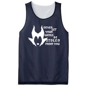 Never Let Your Wings Be Stolen Mesh Reversible Basketball Jersey Tank