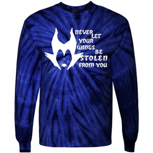 Never Let Your Wings Be Stolen Tie-Dye Long Sleeve Shirt