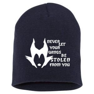 Never Let Your Wings Be Stolen Short Acrylic Beanie